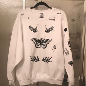 Harry Styles Tattoo crewneck